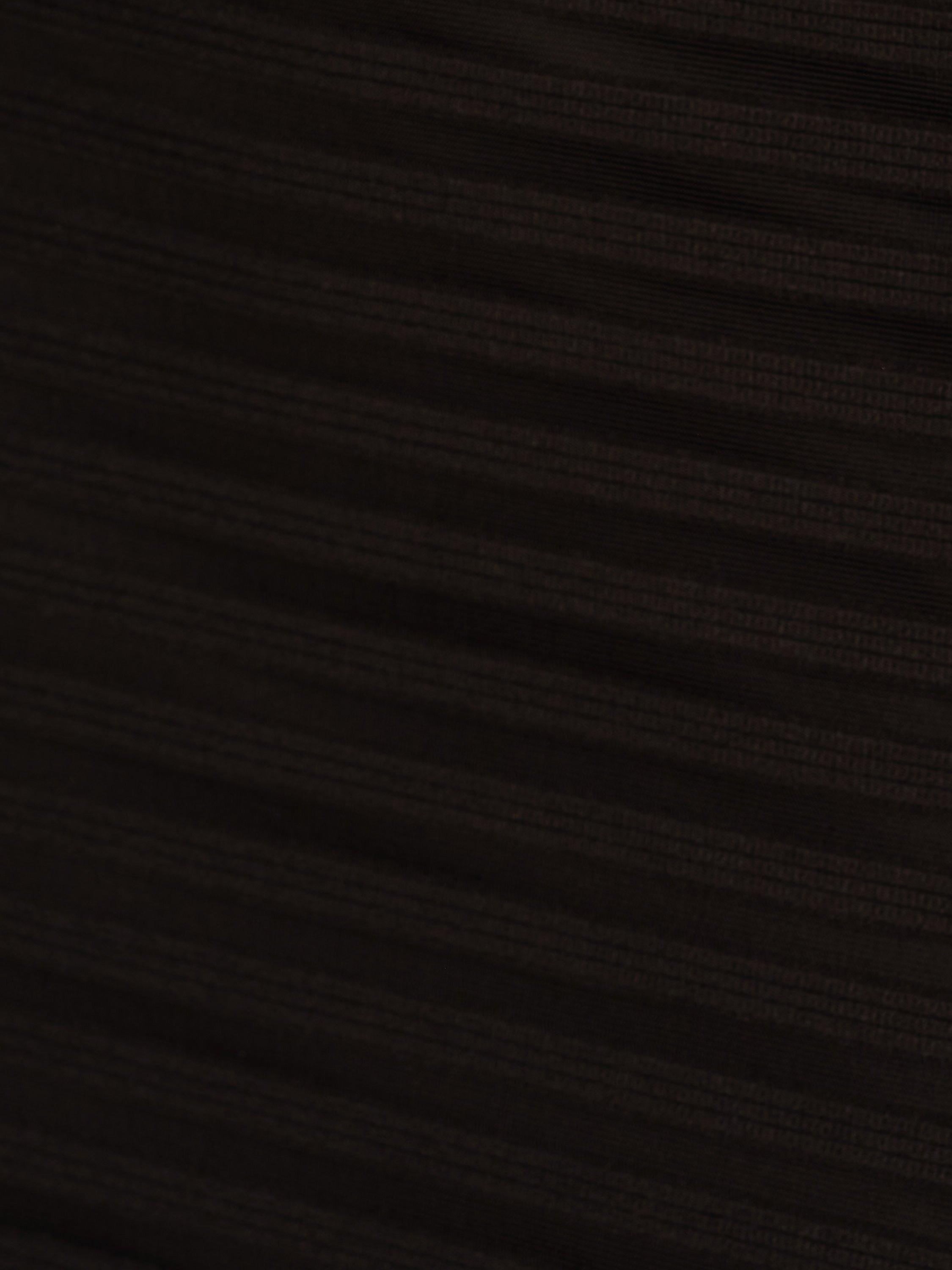 Product image 6 of 6, which shows Adrianna by Adrianna Papell Shadow Stripe Dress, Black, 6