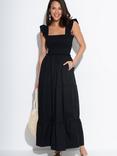 Pour Moi Lucy Tier Maxi Dress, Black