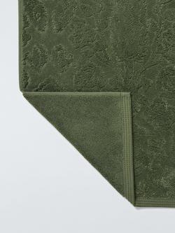 John Lewis x Sanderson Tamizart Towels - view 2, Forest Green