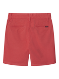 Hackett London Kids' Twill Chino Shorts, Coral Pink