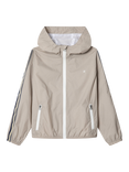 Hackett London Kids' Hooded Blouson Jacket, Pebble Beige