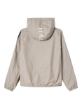Hackett London Kids' Hooded Blouson Jacket, Pebble Beige