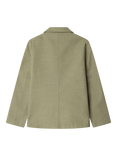 Hackett London Kids' Cotton Single Breasted Jacket, Sage Green