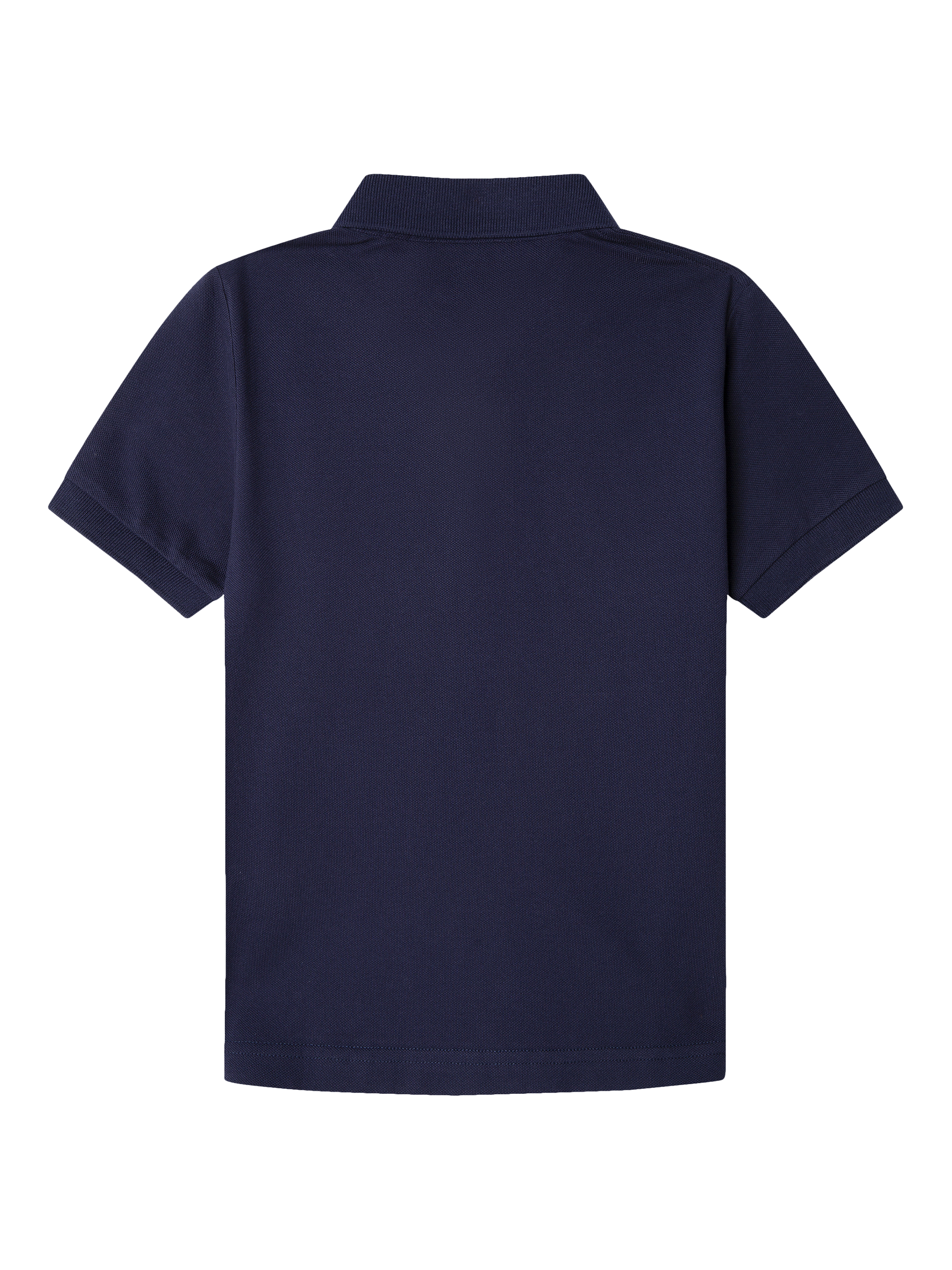 Product image 2 of 4, which shows Hackett London Kids' Cotton Pique Logo Polo Shirt, Ink Blue, 2 years