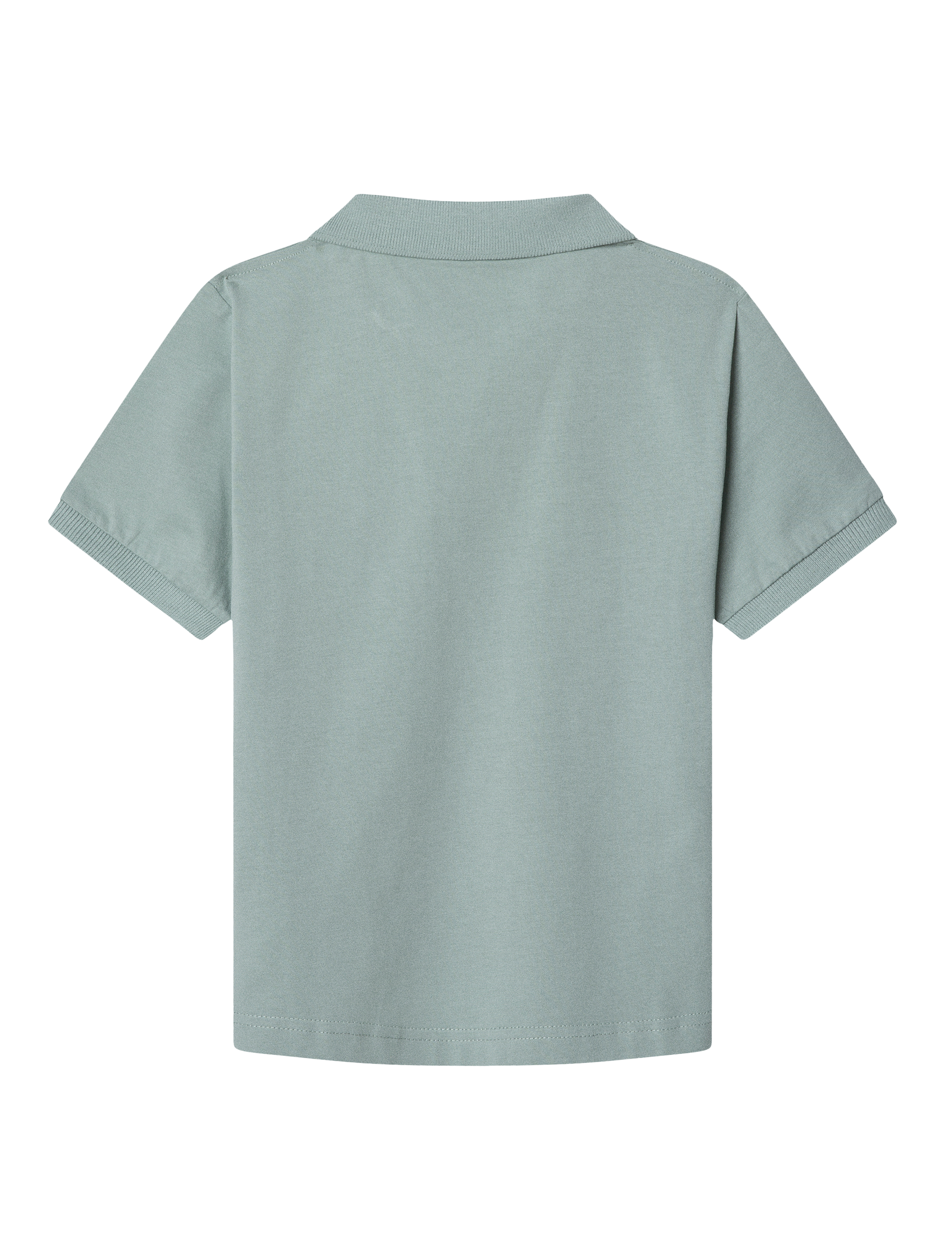 Product image 2 of 4, which shows Hackett London Kids' Cotton Open Collar Polo Shirt, Menthol Green, 2 years