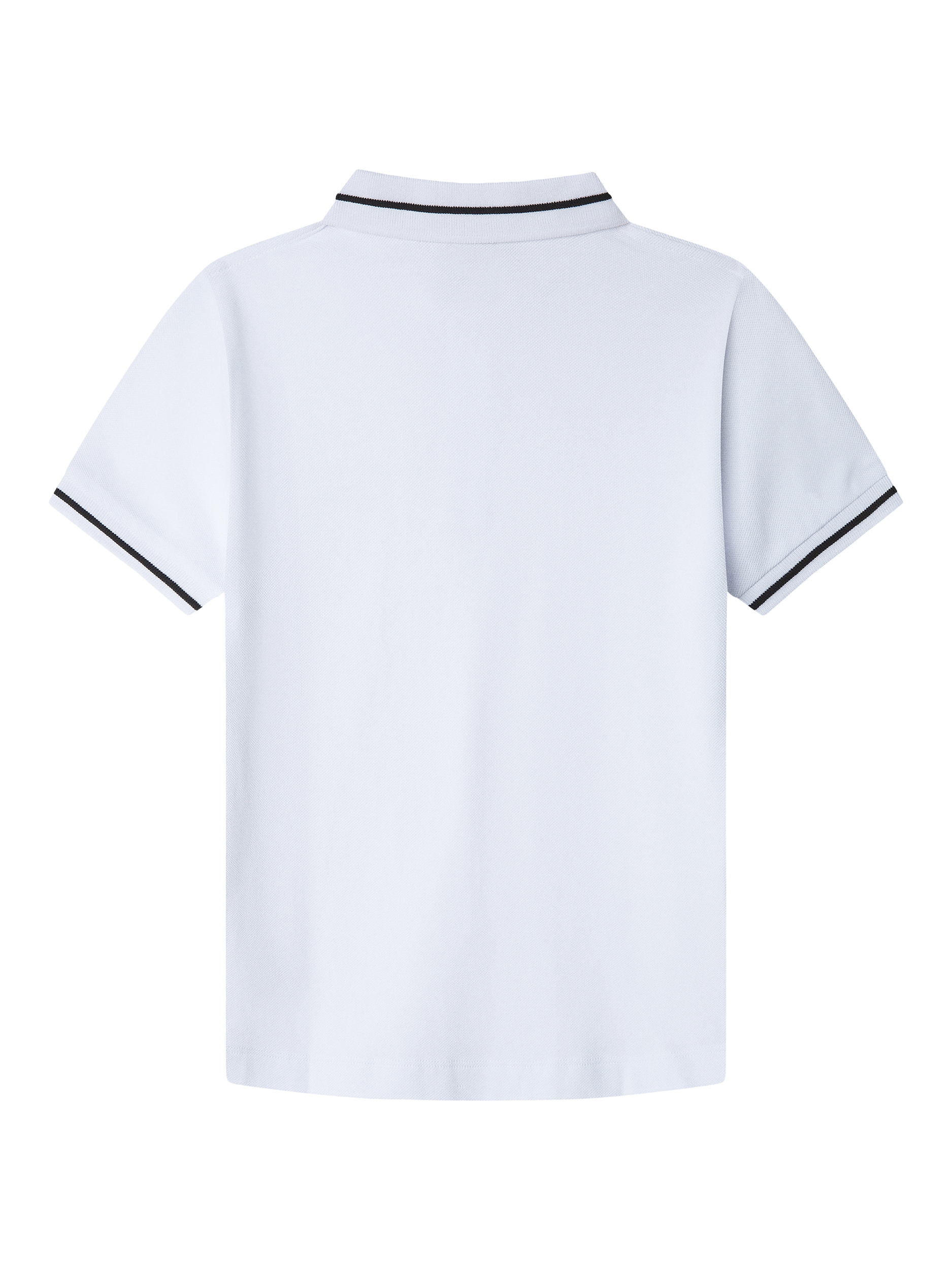Product image 2 of 4, which shows Hackett London Kids' Cotton Tipped Slim Fit Polo Shirt, White, 15 years
