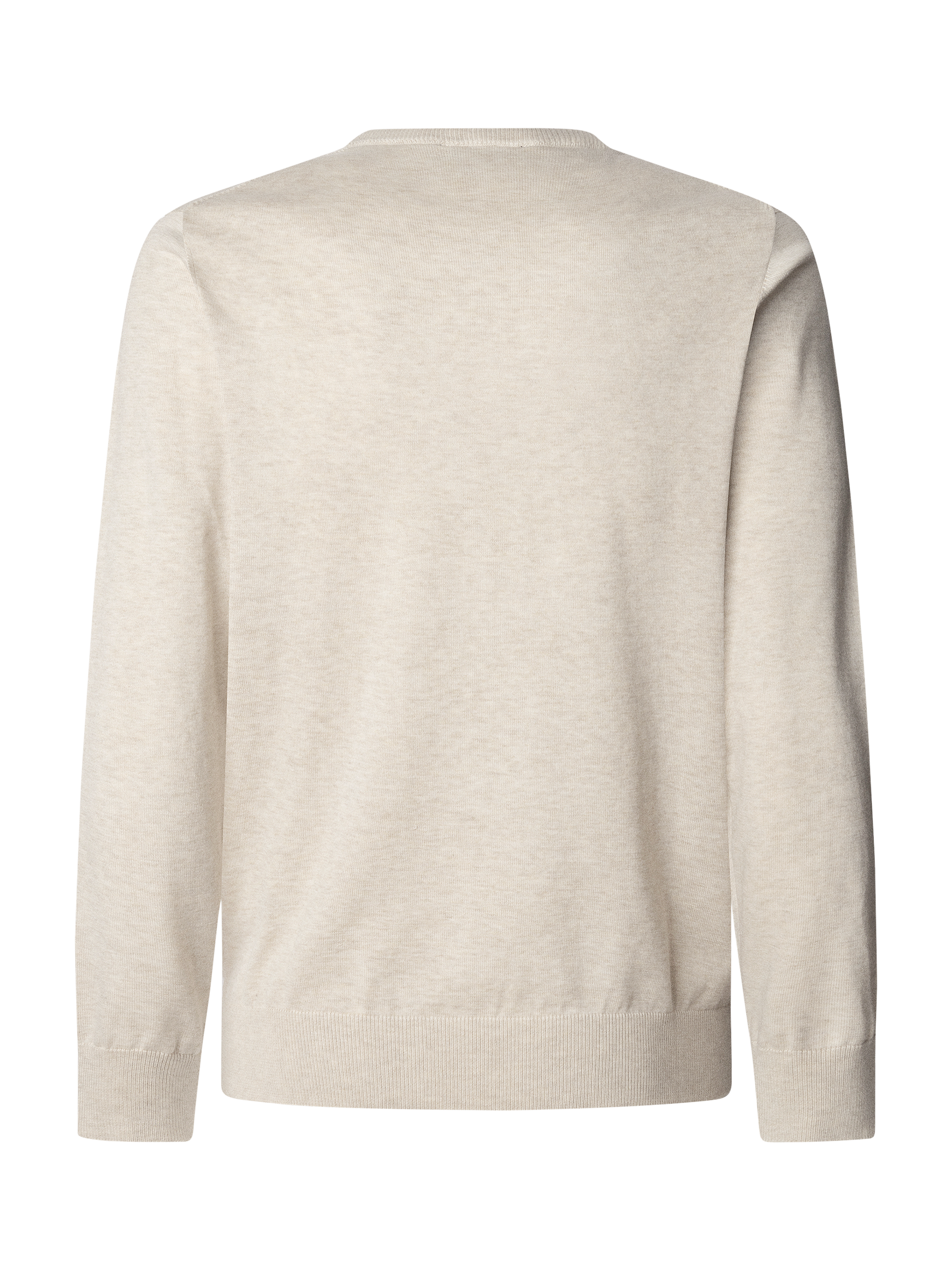 Product image 6 of 6, which shows Hackett London Cotton Silk Mix Crew Neck Jumper, Optic White, XXL