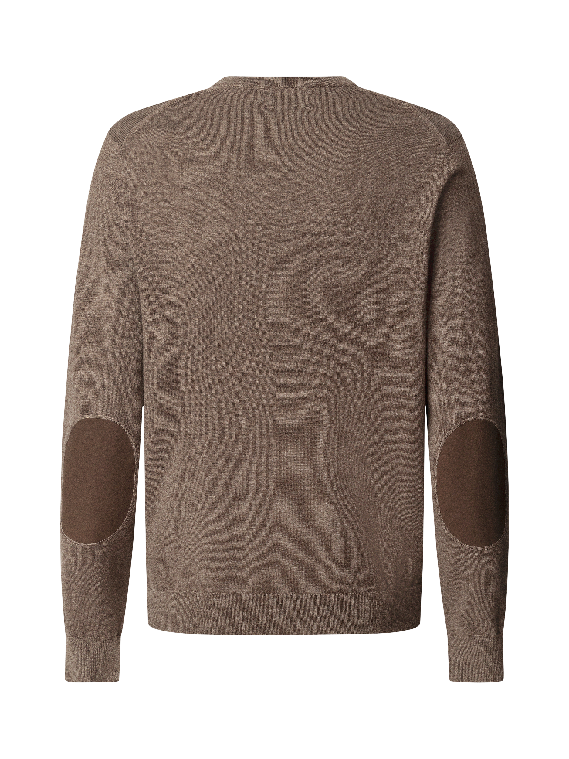 Product image 7 of 7, which shows Hackett London Cotton Cashmere Mix Crew Neck Jumper, Fawn Beige, XS