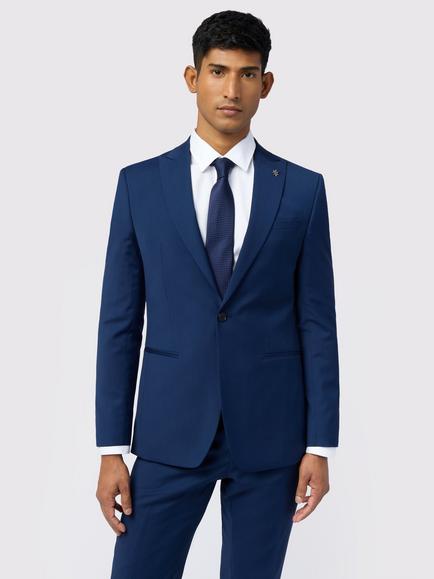 Ted Baker Auden Wool Blend Blazer, Bright Blue