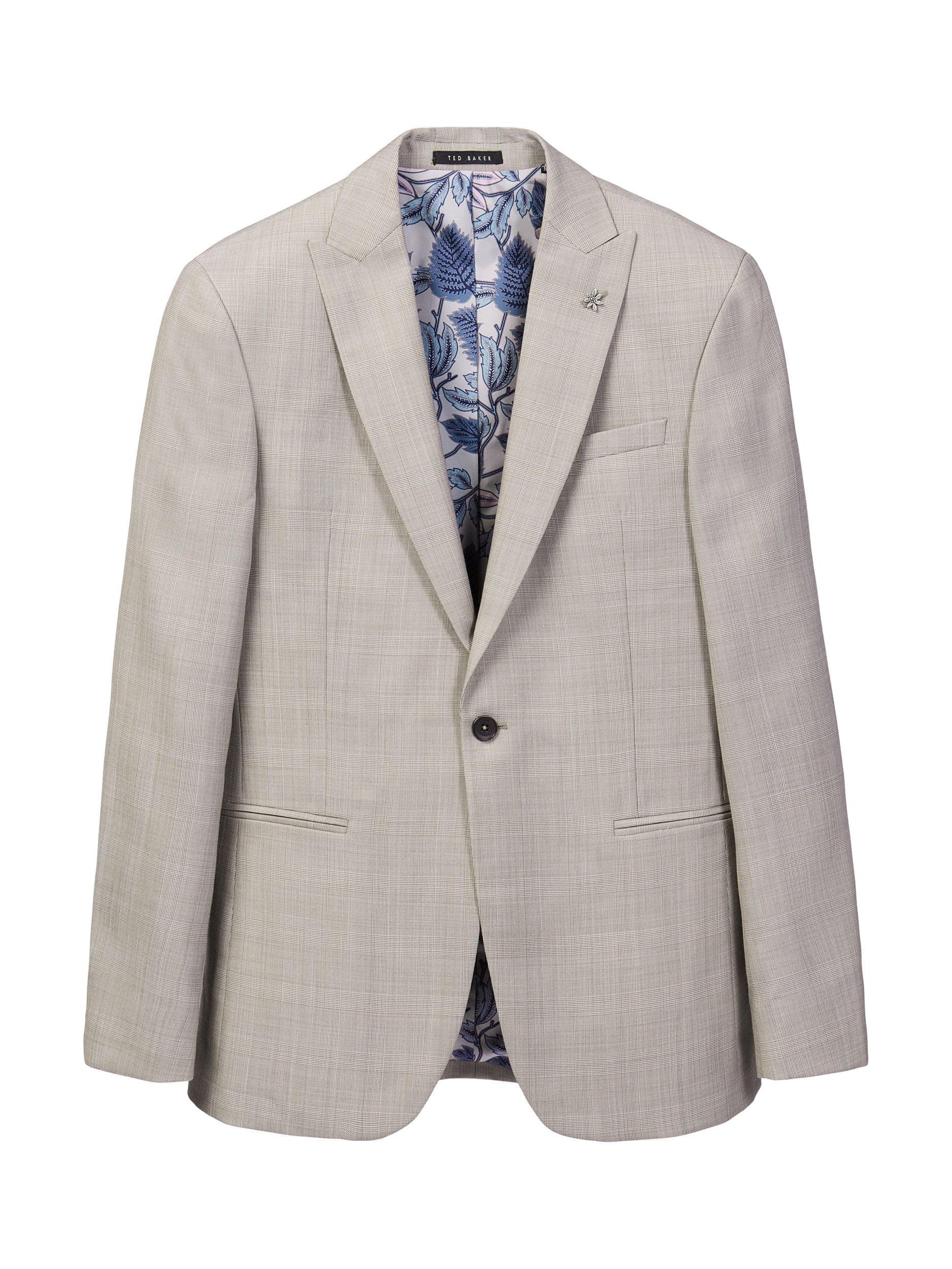 Product image 4 of 7, which shows Ted Baker Donne Wool Blend Suit Jacket, Taupe, 38R