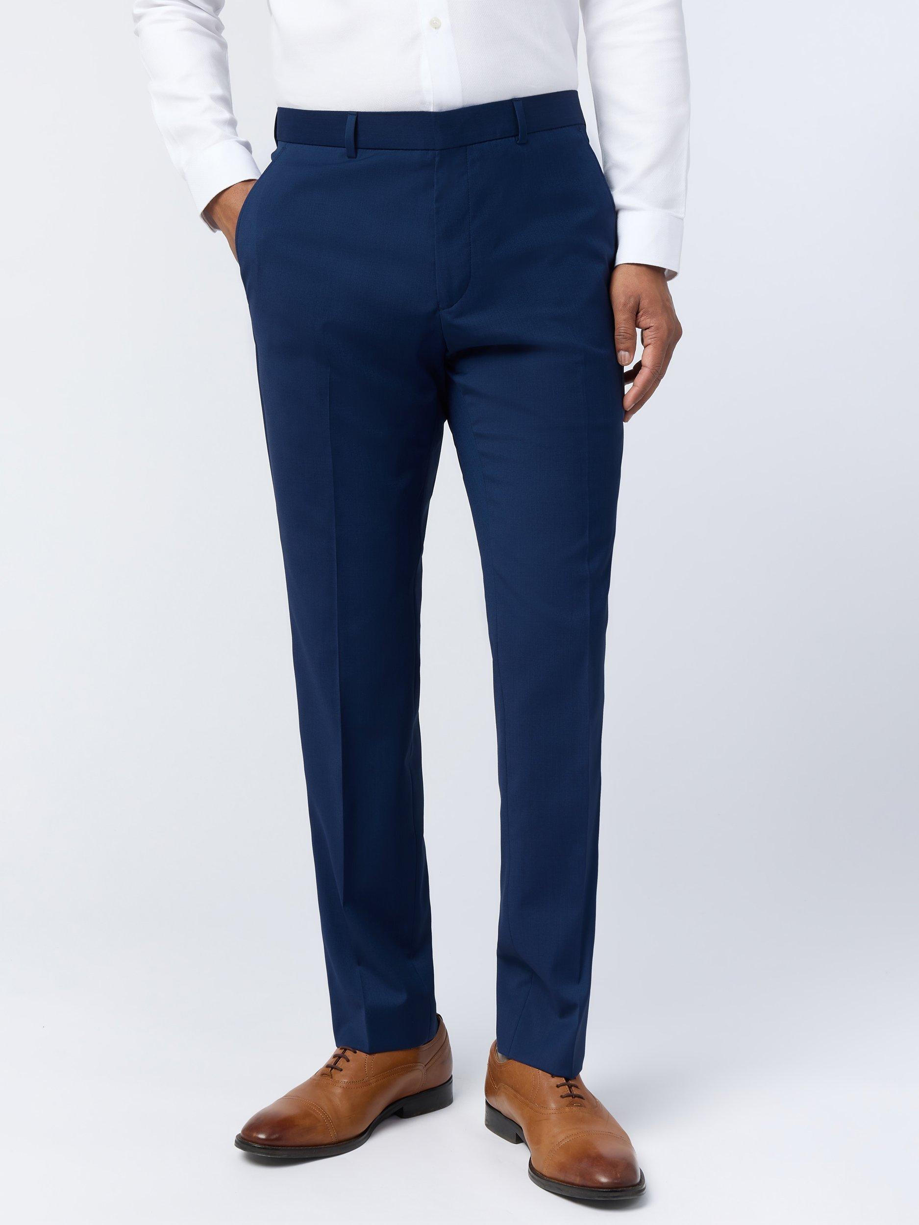 Product image 1 of 2, which shows Ted Baker Auden Suit Trousers, Bright Blue, 34R