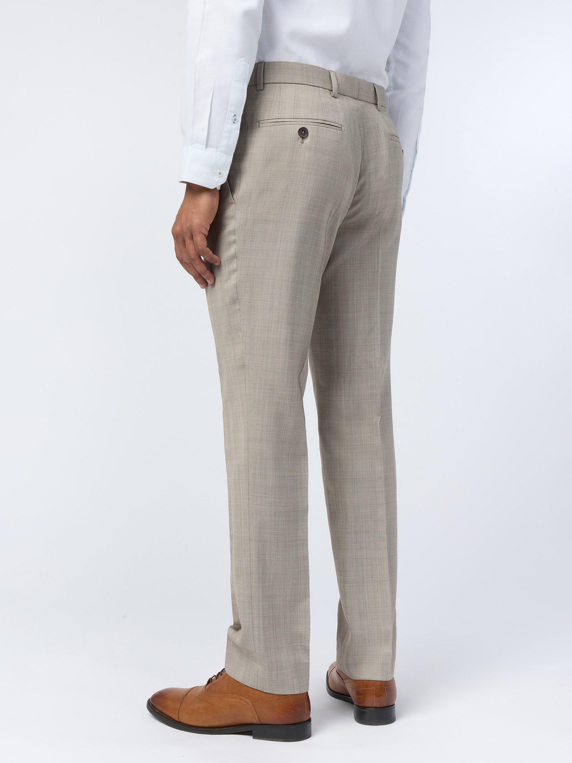 Product image 2 of 4, which shows Ted Baker Donne Wool Blend Suit Trousers, Taupe, 32S