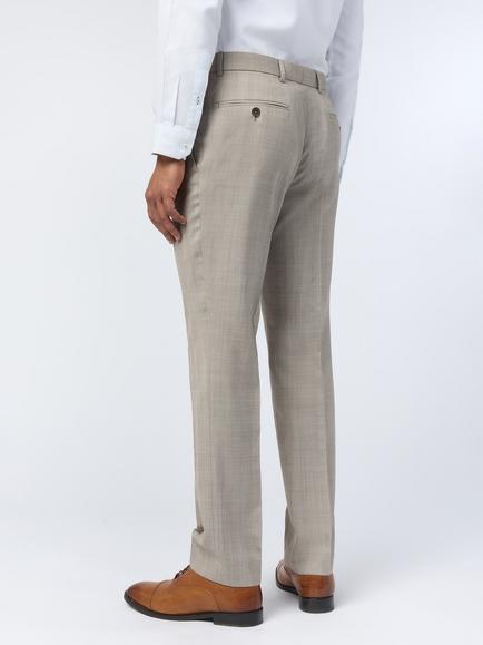 Ted Baker Donne Wool Blend Suit Trousers - view 2, Taupe
