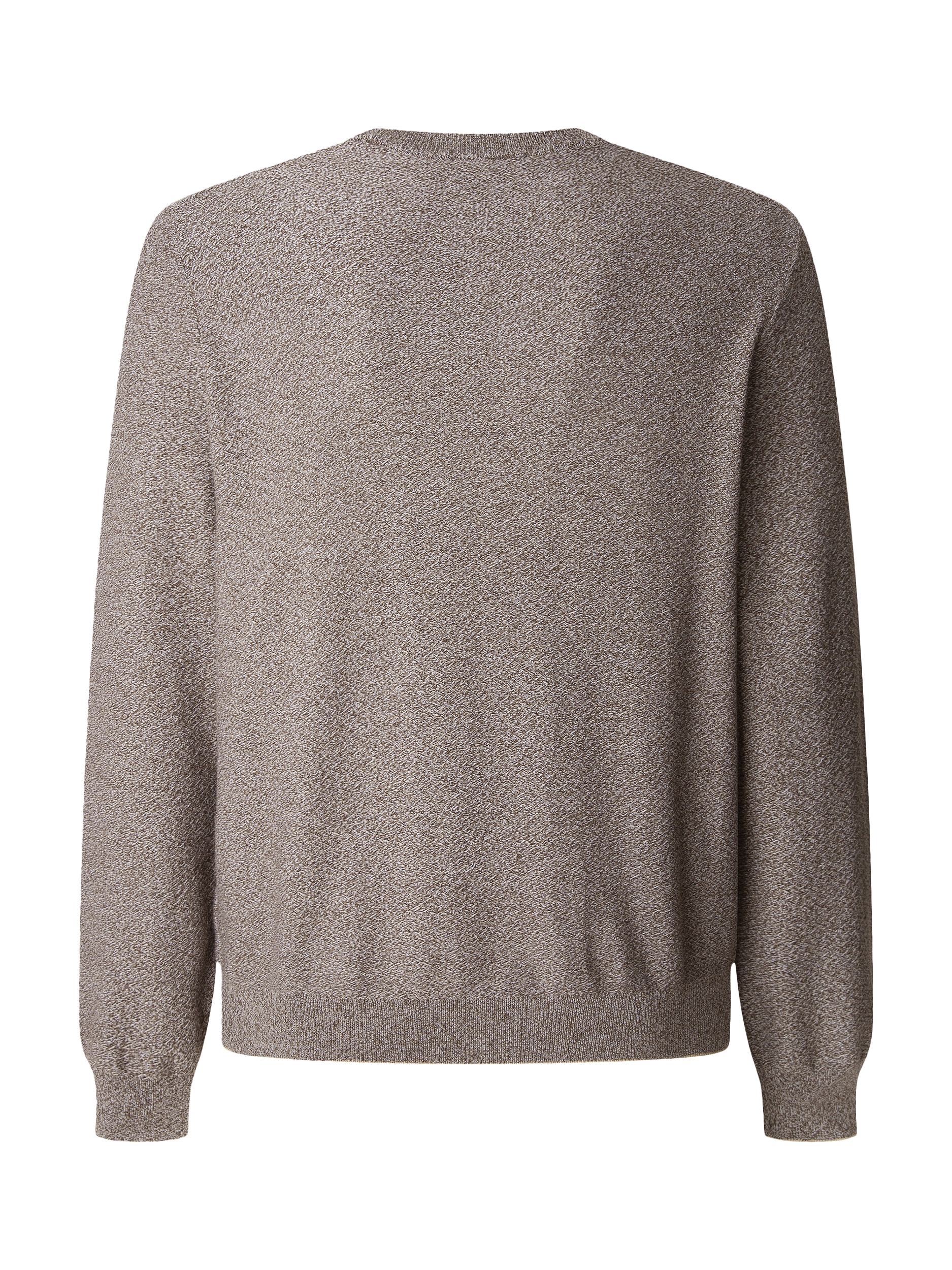 Product image 6 of 6, which shows Hackett London Mouline Crew Neck Jumper, Sand Beige, XXL
