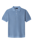 Hackett London Knitted Polo Shirt, Light Beige