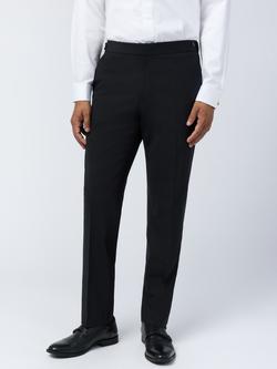 Ted Baker Promi Wool Blend Slim Tuxedo Trousers, Black, Black