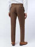 Ted Baker Eliot Wool Blend Flannel Suit Trousers, Sunbaked