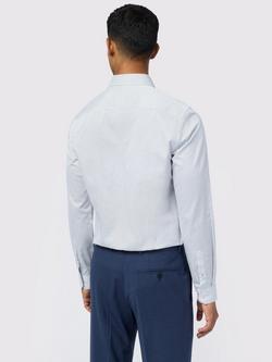 Ted Baker Ive Micro Print Cotton Blend Shirt - view 2, White Print