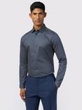 Ted Baker Milne Micro Print Cotton Blend Shirt