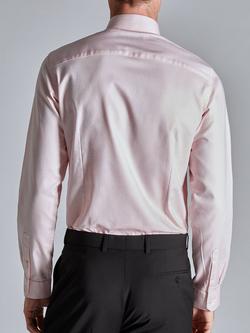 Ted Baker Vince Cotton Blend Shirt - view 2, Pink