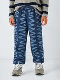 John Lewis Kids' Squiggle Denim Trousers, Blue Denim