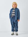 John Lewis Kids' Squiggle Denim Trousers, Blue Denim