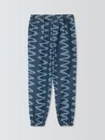 John Lewis Kids' Squiggle Denim Trousers, Blue Denim