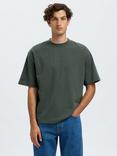 Selected Crew Neck Short Sleeve T-Shirt