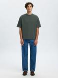 Selected Crew Neck Short Sleeve T-Shirt