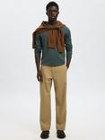 Selected Crew Neck Merino Wool Jumper