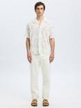Selected Patterned Cotton Blend Shirt
