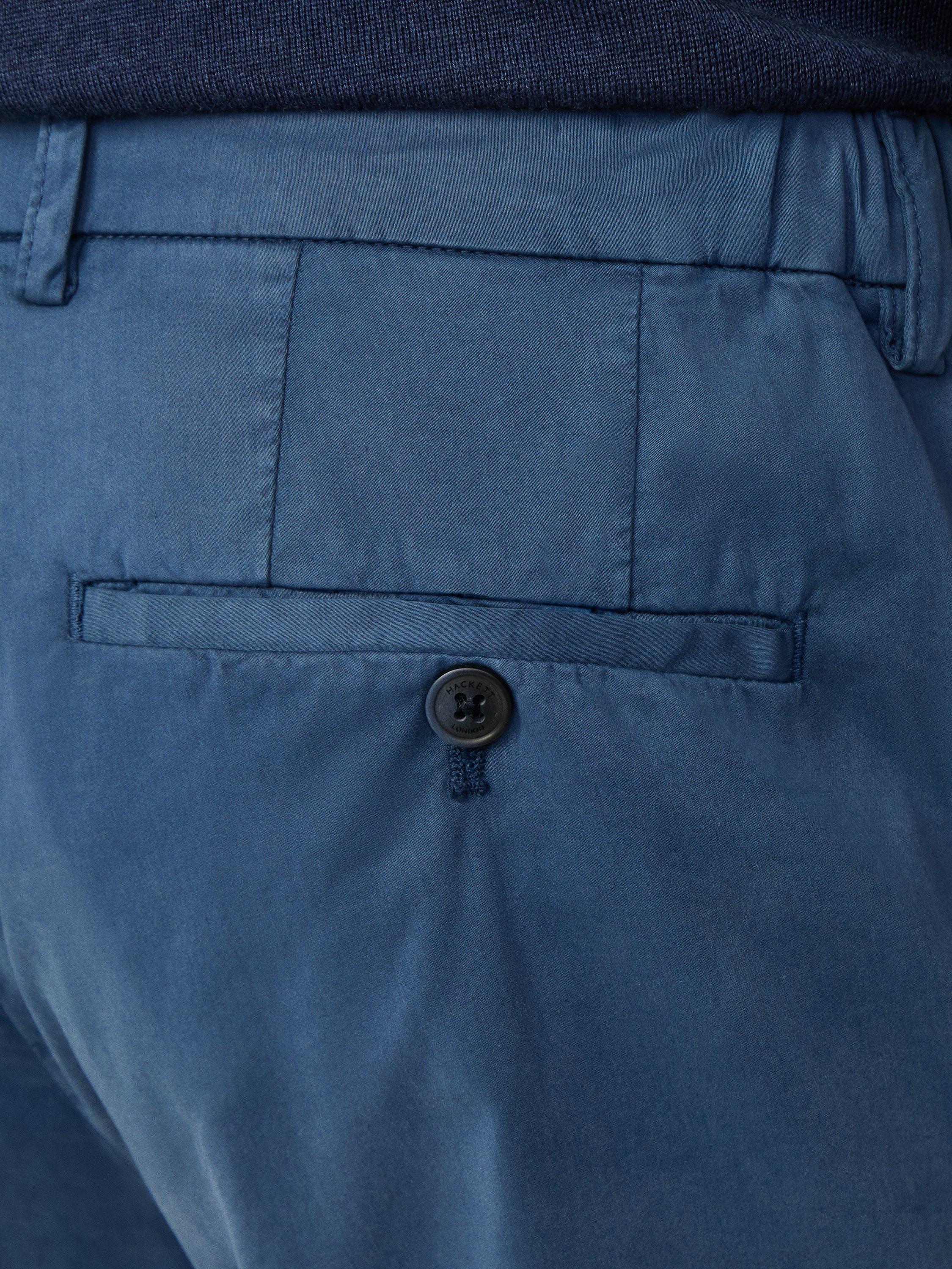 Product image 5 of 5, which shows Hackett London Cotton Blend Relaxed Fit Chinos, Dark Denim Blue, 28R