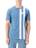 LUKE 1977 Edale Cotton Regular Fit Short Sleeve Stripe T-Shirt