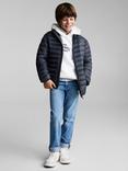 Mango Kids' Unico Coat, Navy