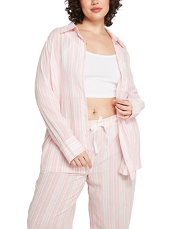 Nudea The PJ Nightshirt, Pink/White
