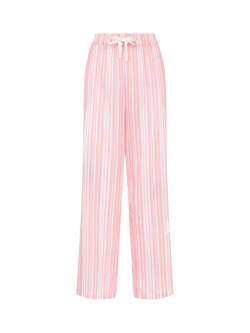 Nudea The PJ Trouser Pyjama Bottoms - view 2, Pink/White