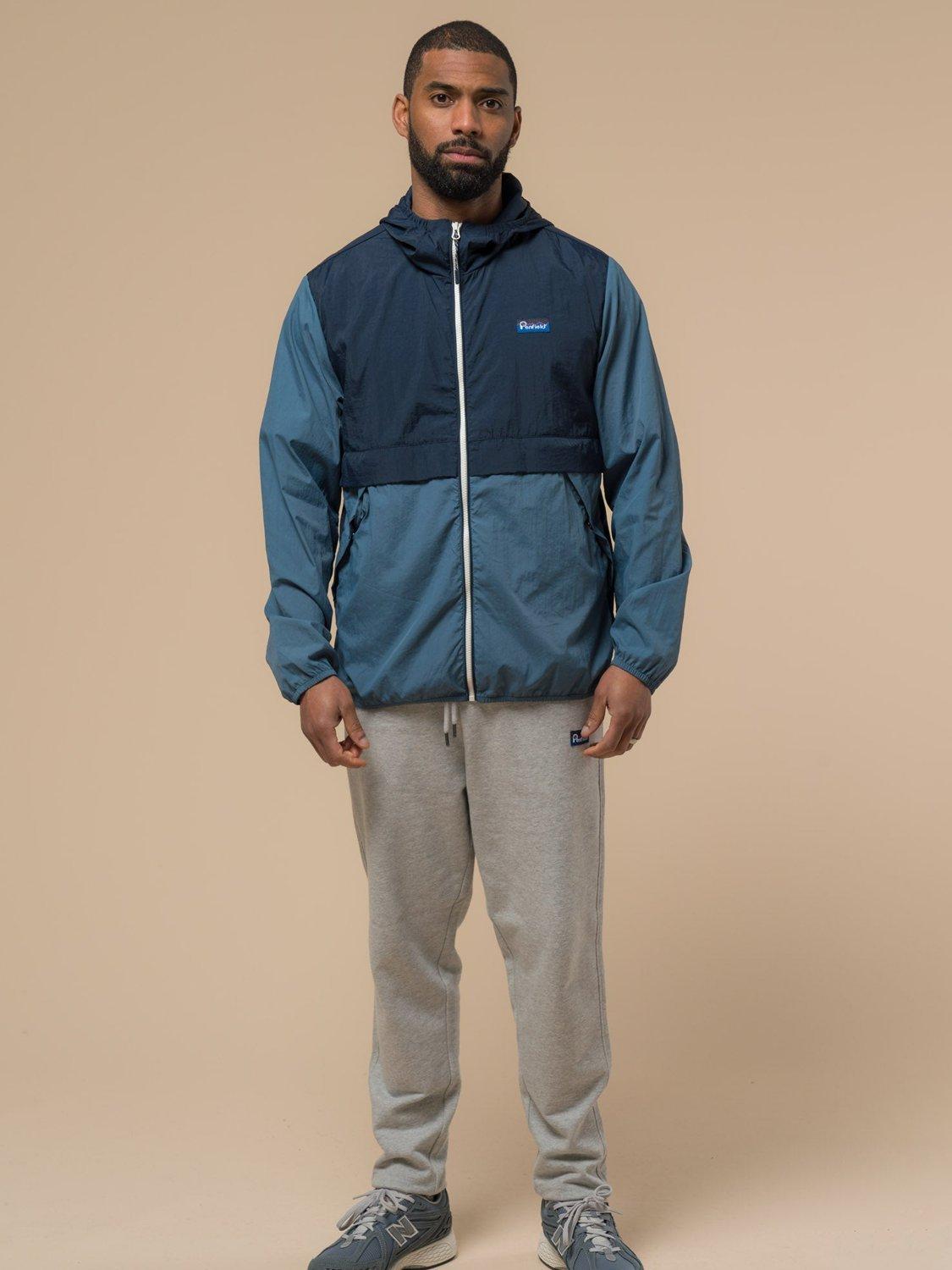 Product image 3 of 9, which shows Penfield Zip Front Rain Jacket, Navy Blazer, S