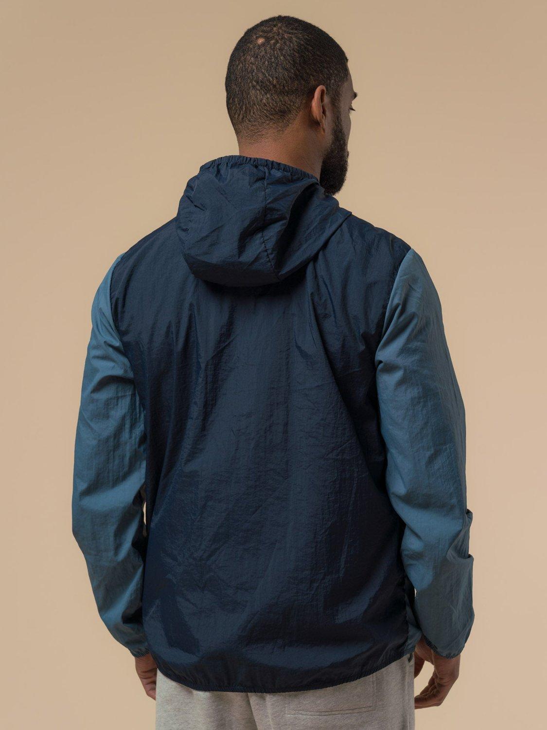 Product image 4 of 9, which shows Penfield Zip Front Rain Jacket, Navy Blazer, S