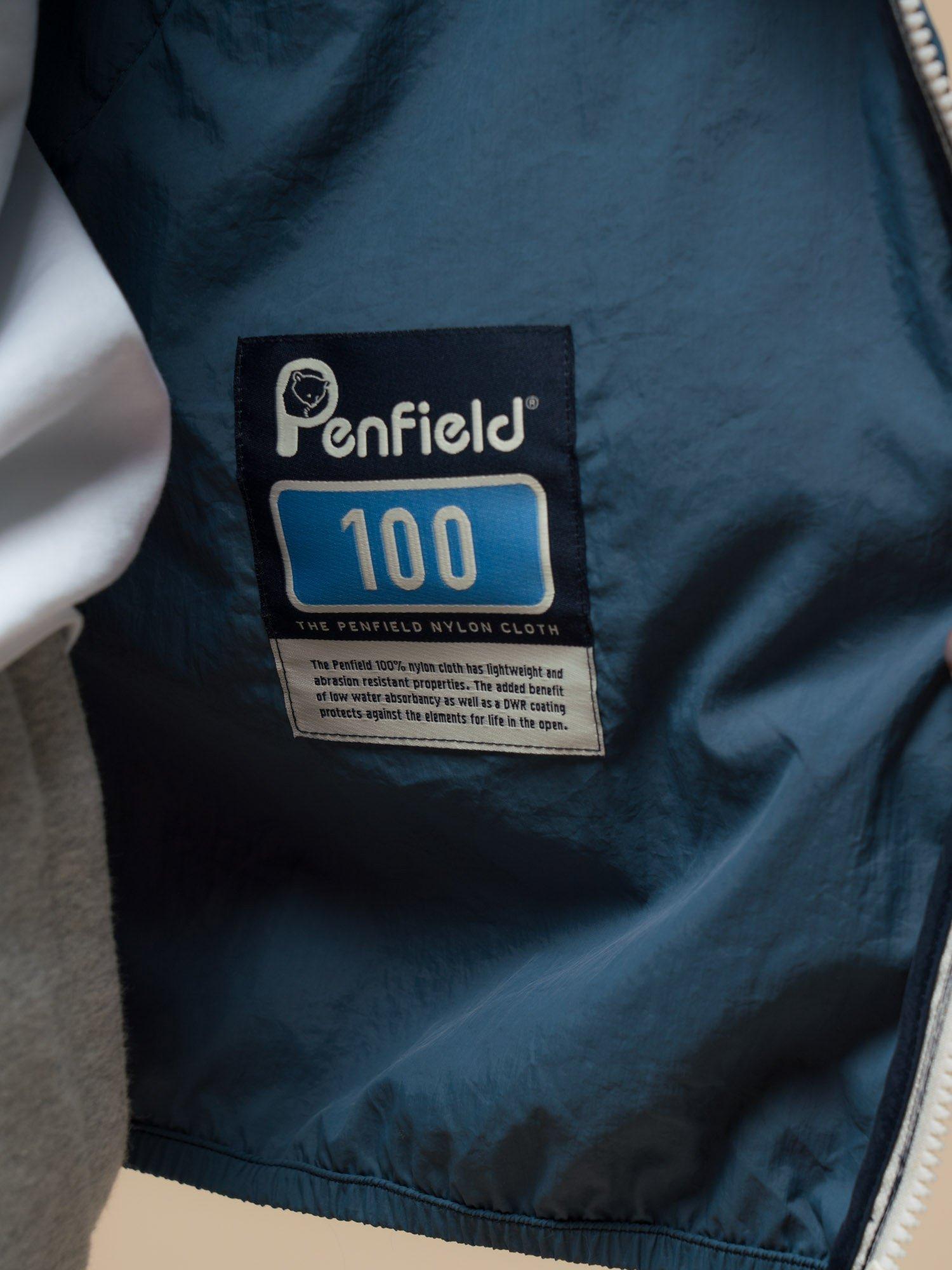 Product image 6 of 9, which shows Penfield Zip Front Rain Jacket, Navy Blazer, S