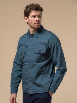 Penfield Quincy Button Down Jacket, Blue Fusion