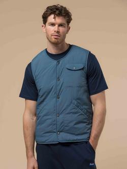 Penfield Cahoon Light Vest, Blue Fusion