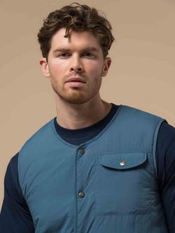 Penfield Cahoon Light Vest - view 2, Blue Fusion