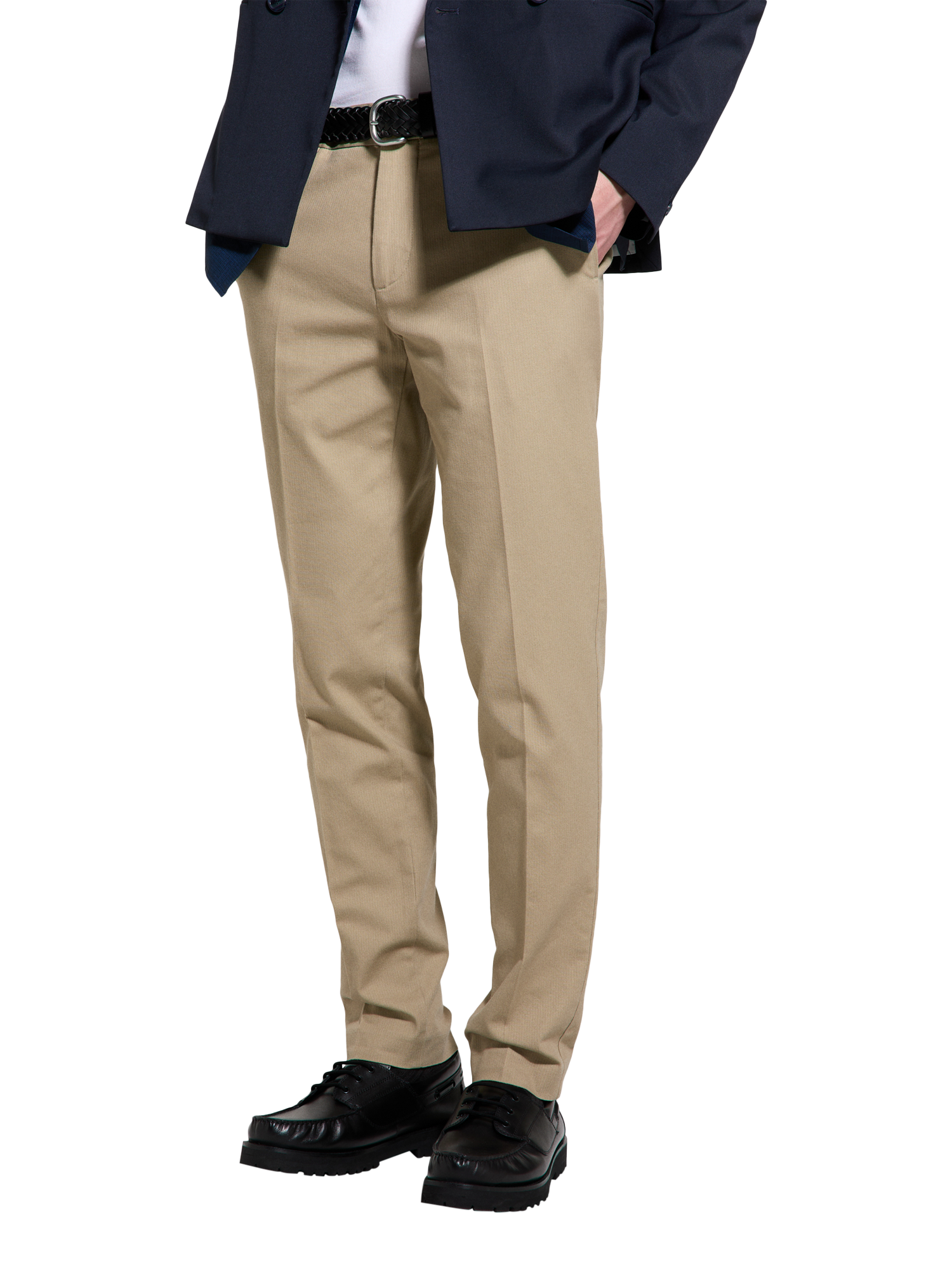 SISLEY Regular Fit Chinos, Beige