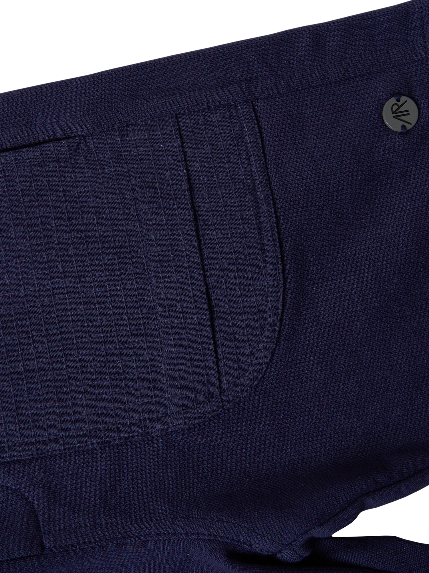 Product image 7 of 7, which shows Angel & Rocket Kids' Brody Bermuda Shorts, Navy, 3 years