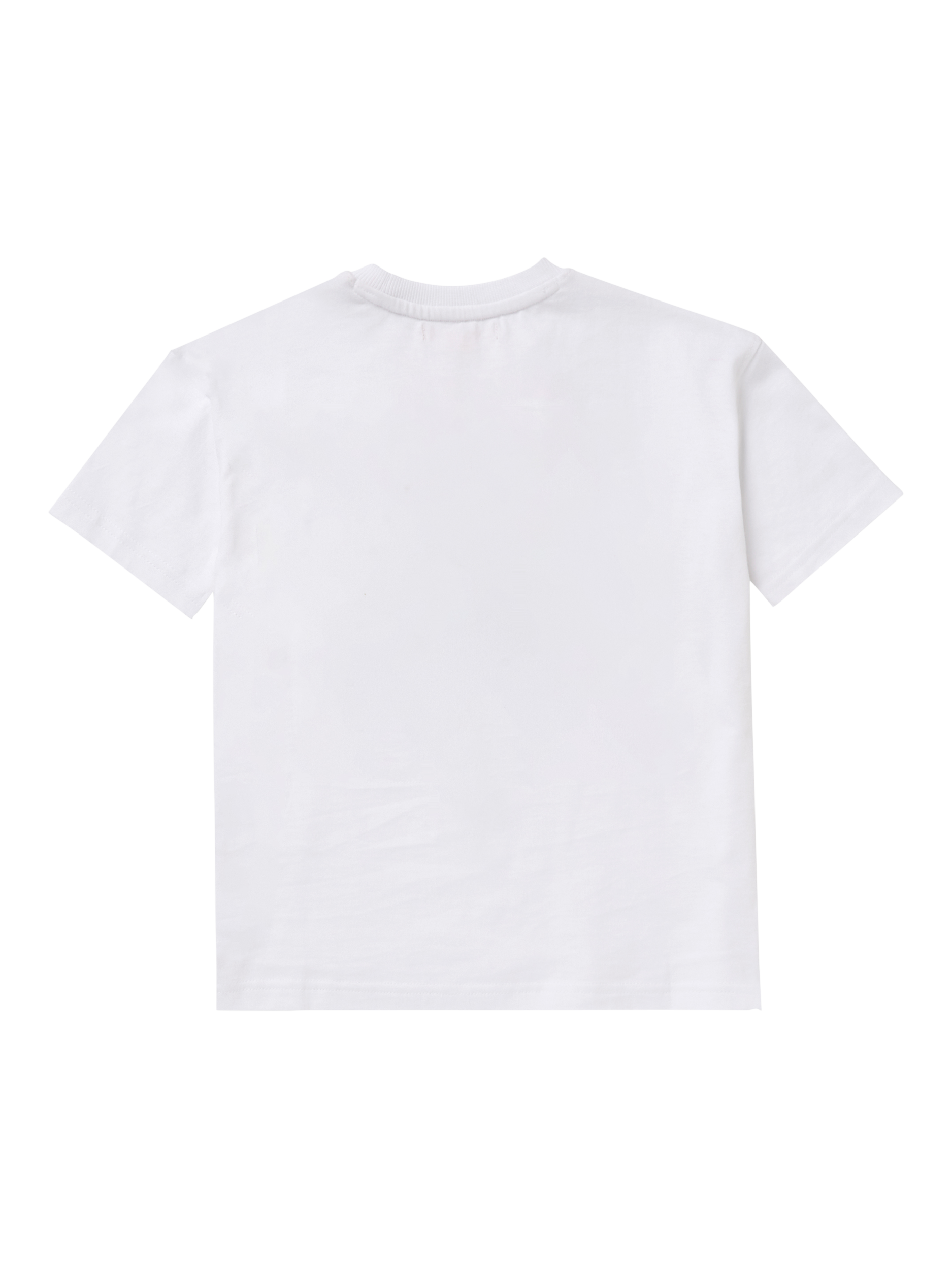 Product image 5 of 6, which shows Angel & Rocket Kids' Jordan Tennis Graphic Print T-Shirt, White/Multi, 3-4 years