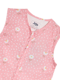 JoJo Maman Bébé Daisy Baby Sleeping Bag, 1 Tog, Pink