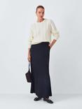 John Lewis Relaxed Cotton Cable Sweater