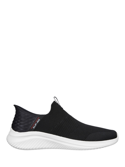 Skechers Ultra Flex 3.0 Smooth Step Wide Fit Trainers, Black