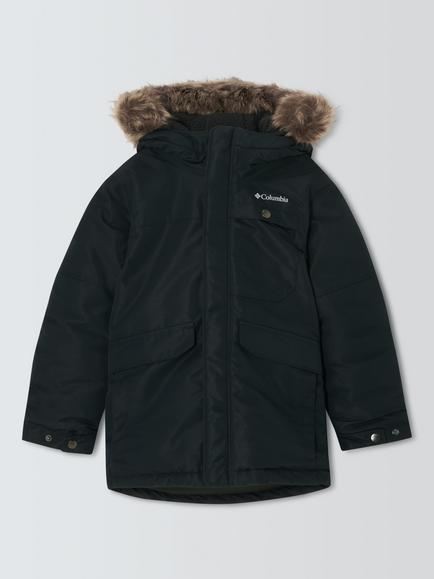 Columbia Kids' Nordic Strider Hooded Jacket, Black