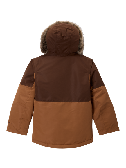 Columbia Kids' Nordic Strider Hooded Jacket, Camel Brown - view 2, Camel Brown